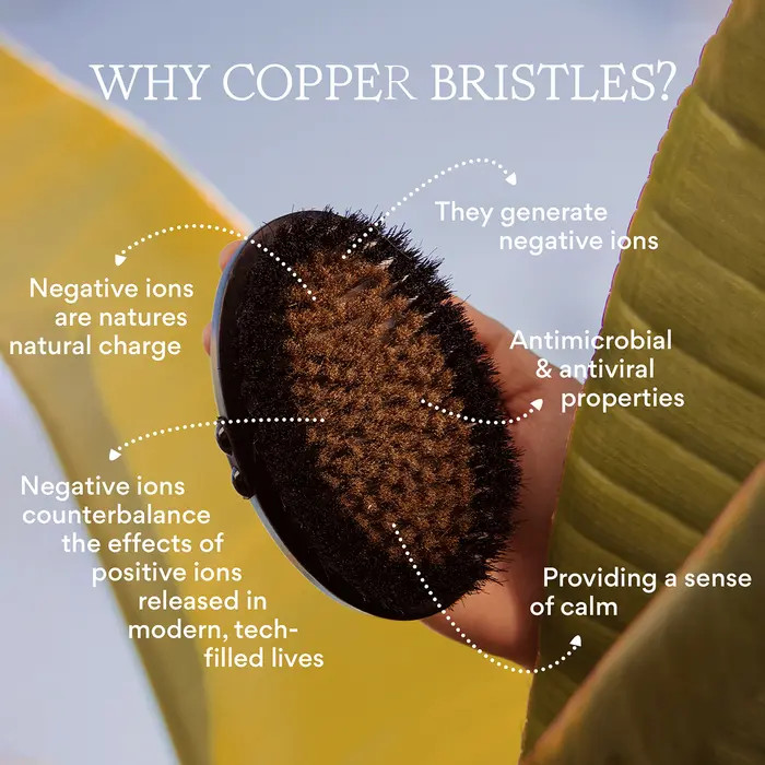HigherDOSE Supercharge Copper Body Brush | Nordstrom | Nordstrom