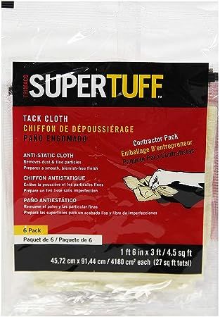 Trimaco SuperTuff Tack Cloth, 18-inch x 36-inch, 6 Count | Amazon (US)