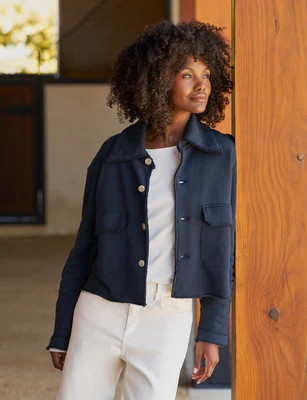 ROWAN Classic Navy, Triple Terry Classic Navy / M | Frank & Eileen