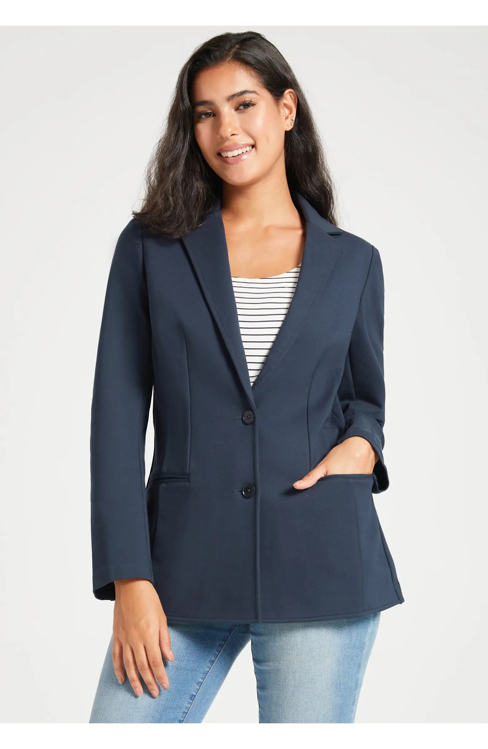 Classic Blazer Stretch Ponte | Nordstrom