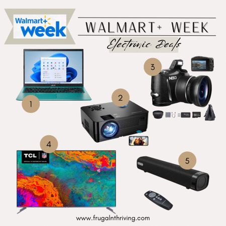 Shop electronics deals during Walmart+ Week!

#walmart #electronics #summersales 

#LTKSeasonal #LTKhome #LTKsalealert