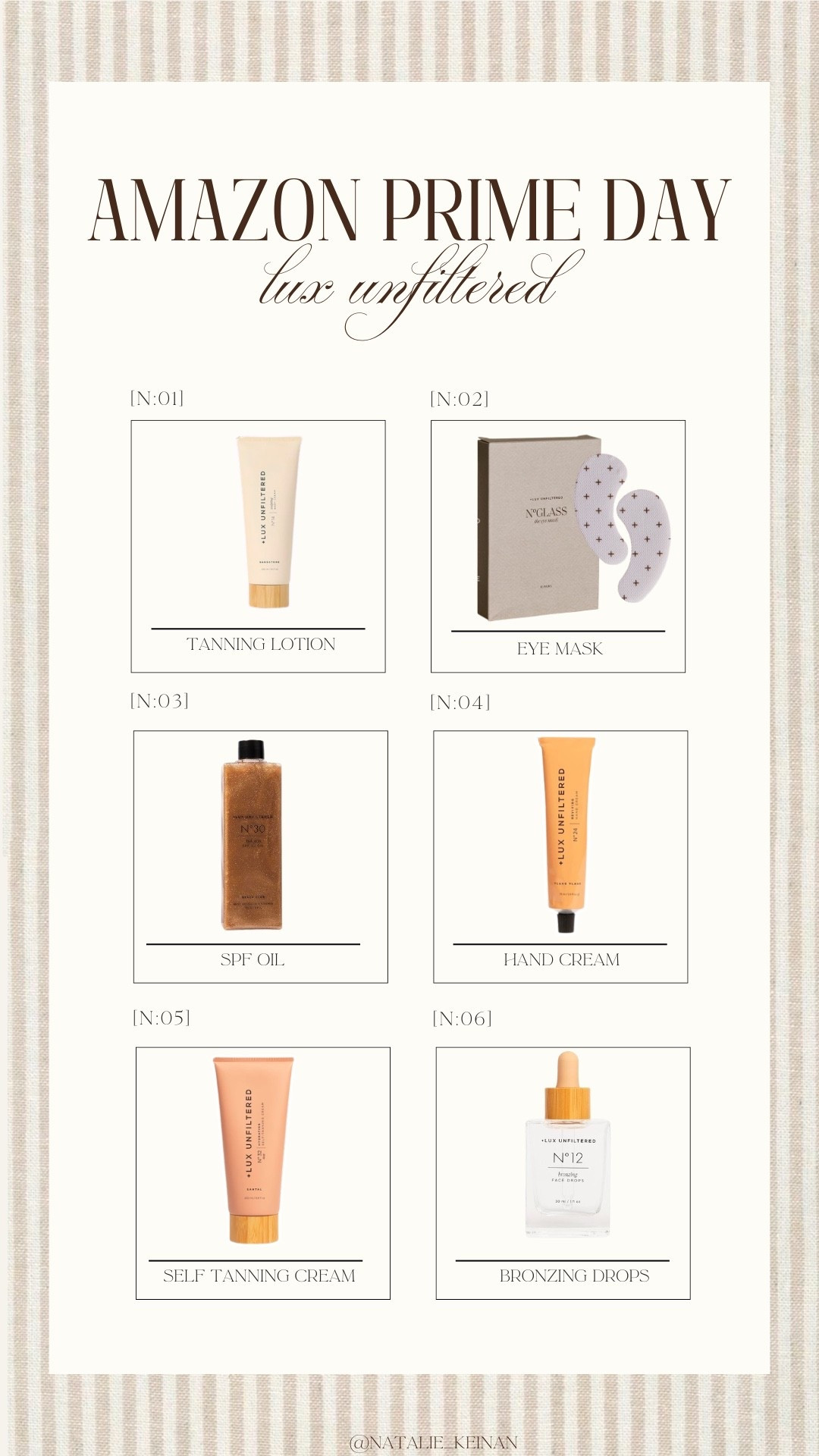 Amazon prime day!! Lux unfiltered faves

#LTKSaleAlert #LTKBeauty #LTKSeasonal