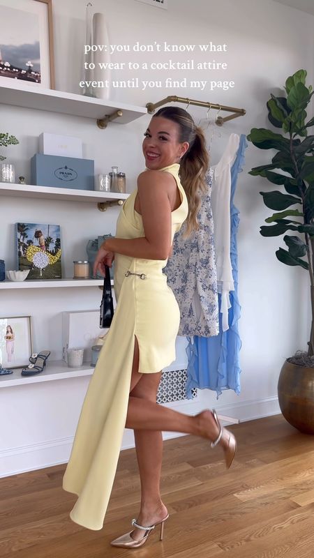 cocktail yellow wedding guest mini dress
in my usual small
dibs: use code emerson [good life gold and strawberry summer] loving tan: use code emerson
tarte: use code emerson15

#LTKwedding #LTKstyletip #LTKparties