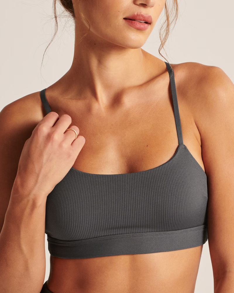 Seamless Ribbed Bralette | Abercrombie & Fitch (US)