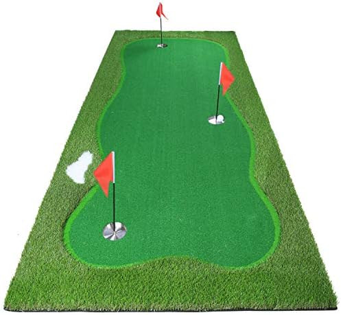 Facy Golf Putting Green Mat Indoor/Outdoor - Professional Golf Practice Mat for Put Training for ... | Amazon (US)