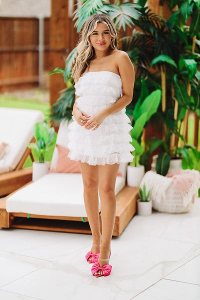 Encore Dress - White | Hazel and Olive