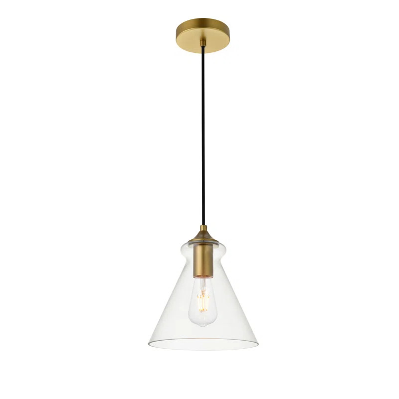 Three Posts™ Inola 1 - Light Single Cone Pendant | Wayfair | Wayfair North America