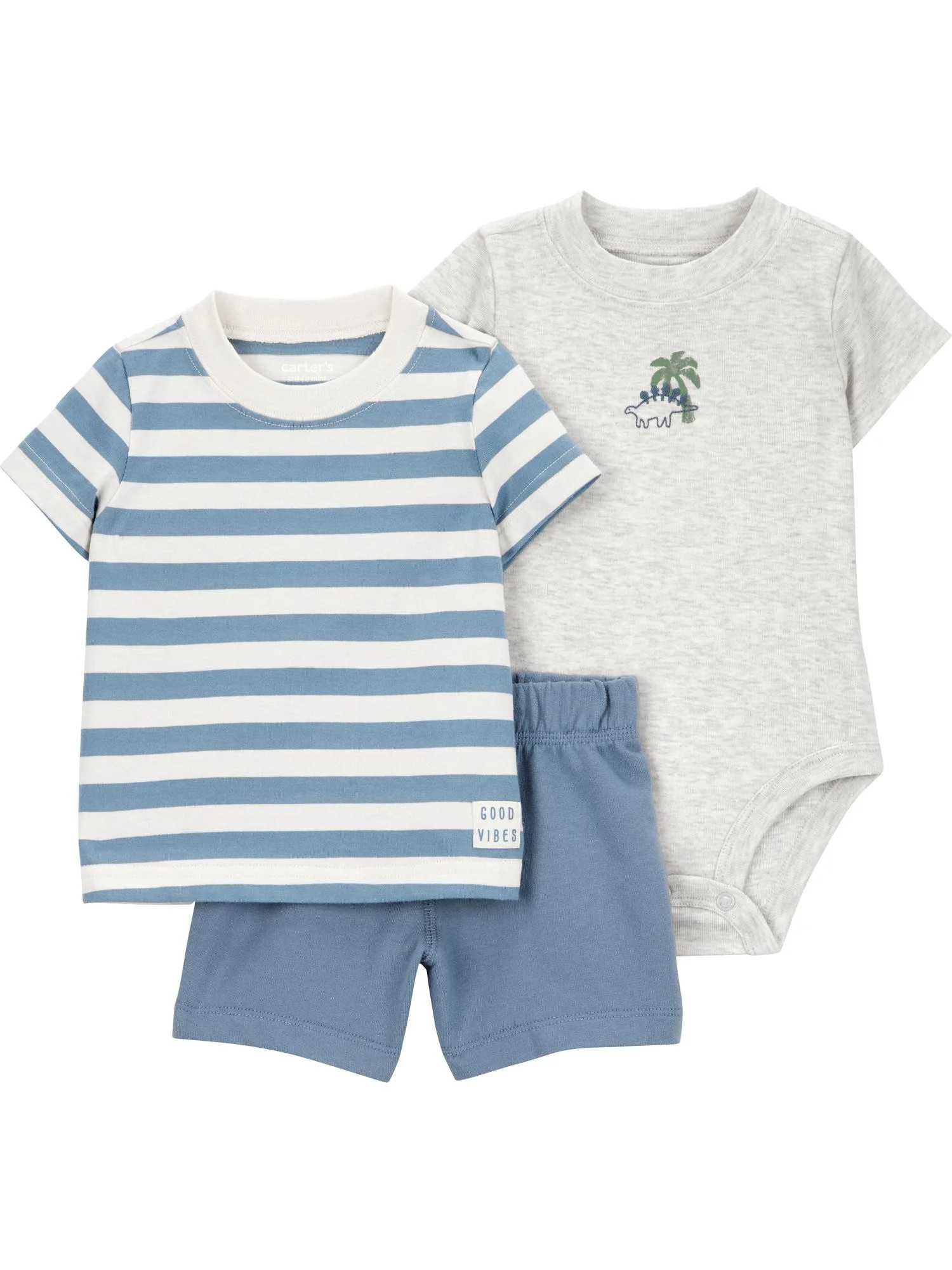 Carter's Child of Mine Baby Boy Outfit Set, 3-Piece, Sizes 0/3-24 Months | Walmart (US)