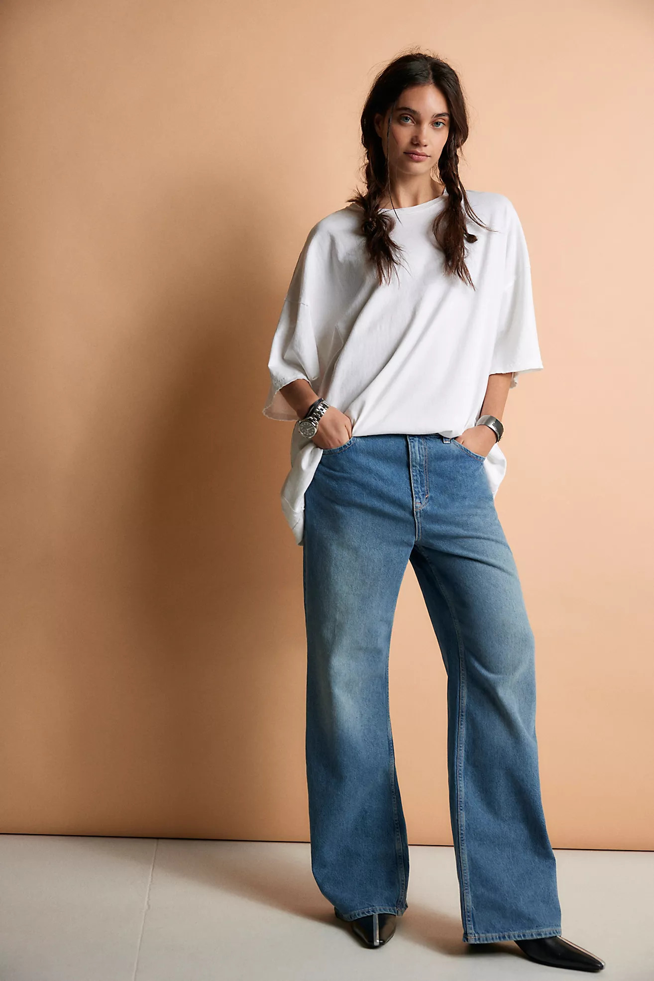 We The Free Tinsley Baggy High-Rise Jeans | Free People (Global - UK&FR Excluded)