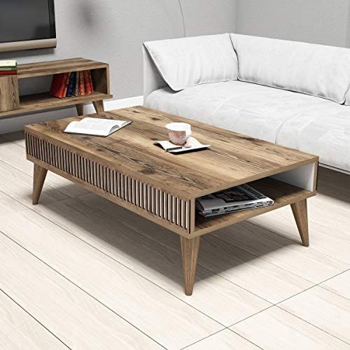 Module-US Coffee Table, Center Table for Living Room, Coffee Table with Storage, Marble Coffee Table | Amazon (US)
