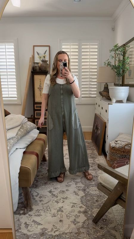 I’m loving this Free People Callie onesie! Wearing a small. It runs big. They just added lots of colors!!  #freepeople 

#LTKOver40 #LTKActive #LTKWorkwear