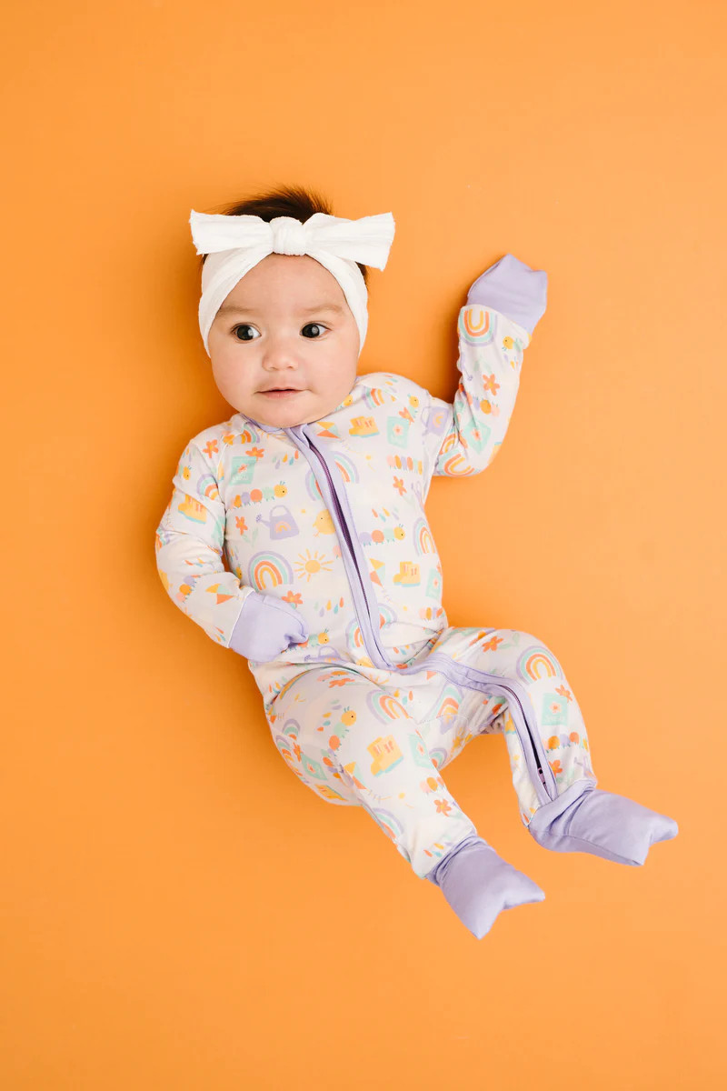 Spring Vibes Bamboo Sleeper | Little One Shop Co