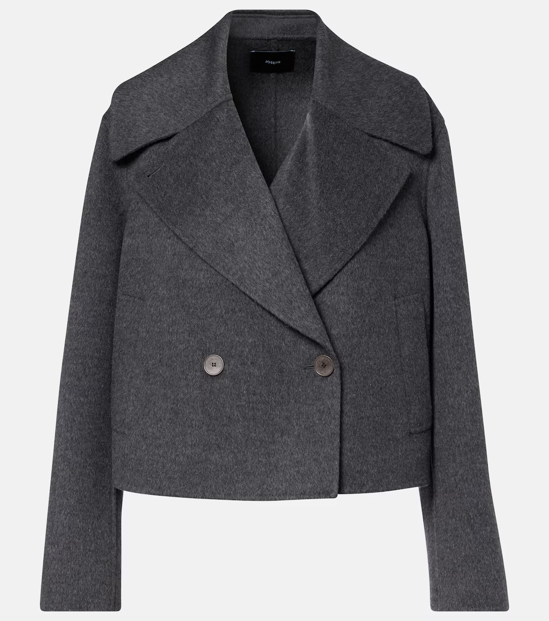 Cropped wool and cashmere peacoat | Mytheresa (US/CA)