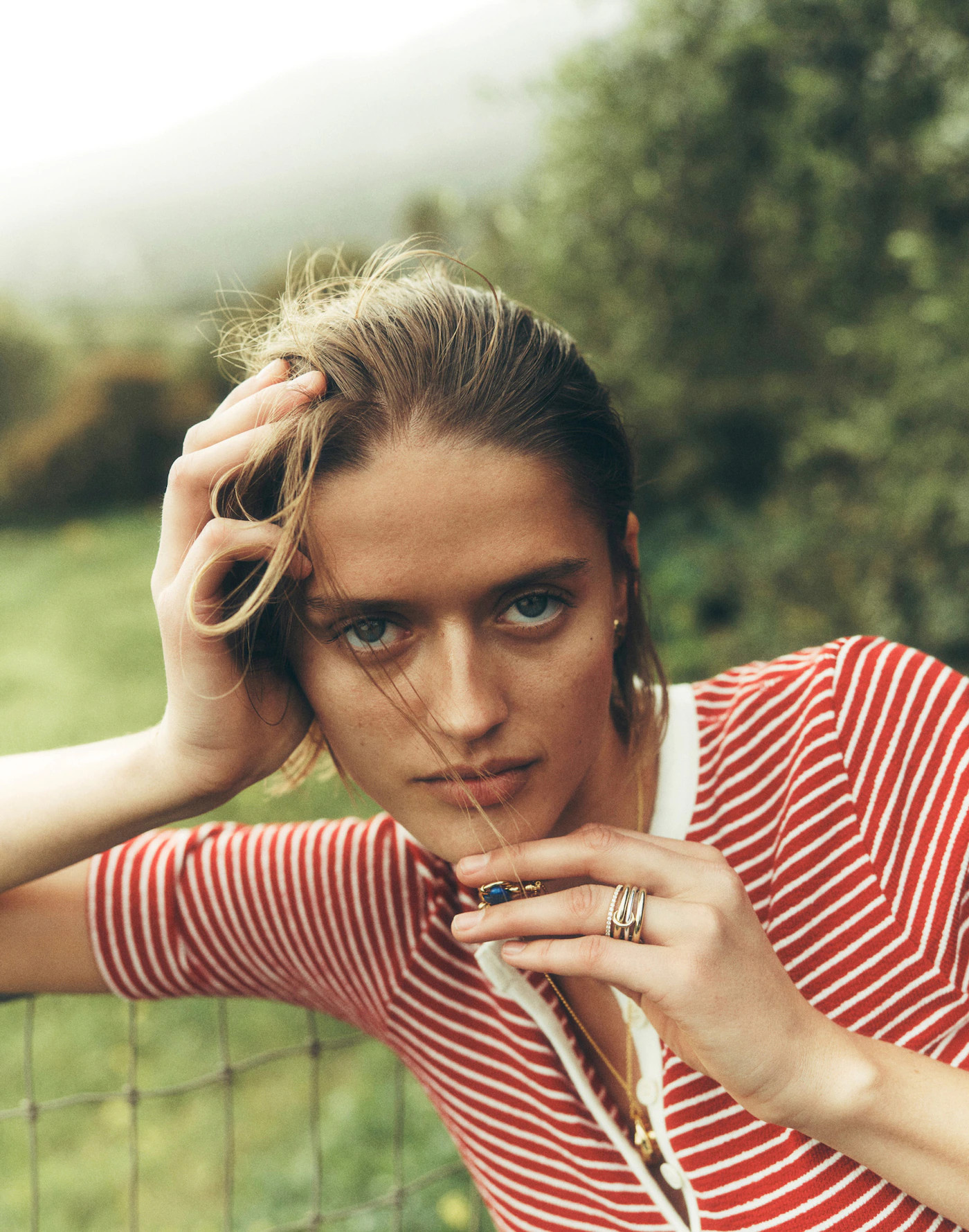 Two-Toned Linked Ring | Madewell