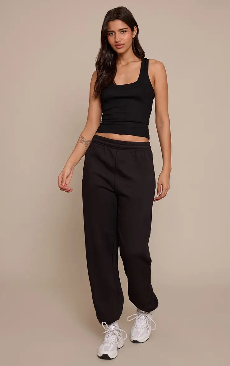 Black Sweat Ultimate Joggers | PrettyLittleThing USA | PrettyLittleThing US