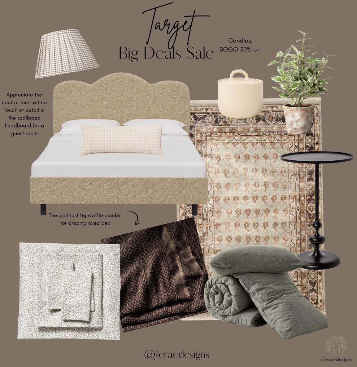 It’s the last day of the week long Target sale. Make sure you load up on this home stuff for major discount. I’m loving the new Casaluna “Fig” color. 