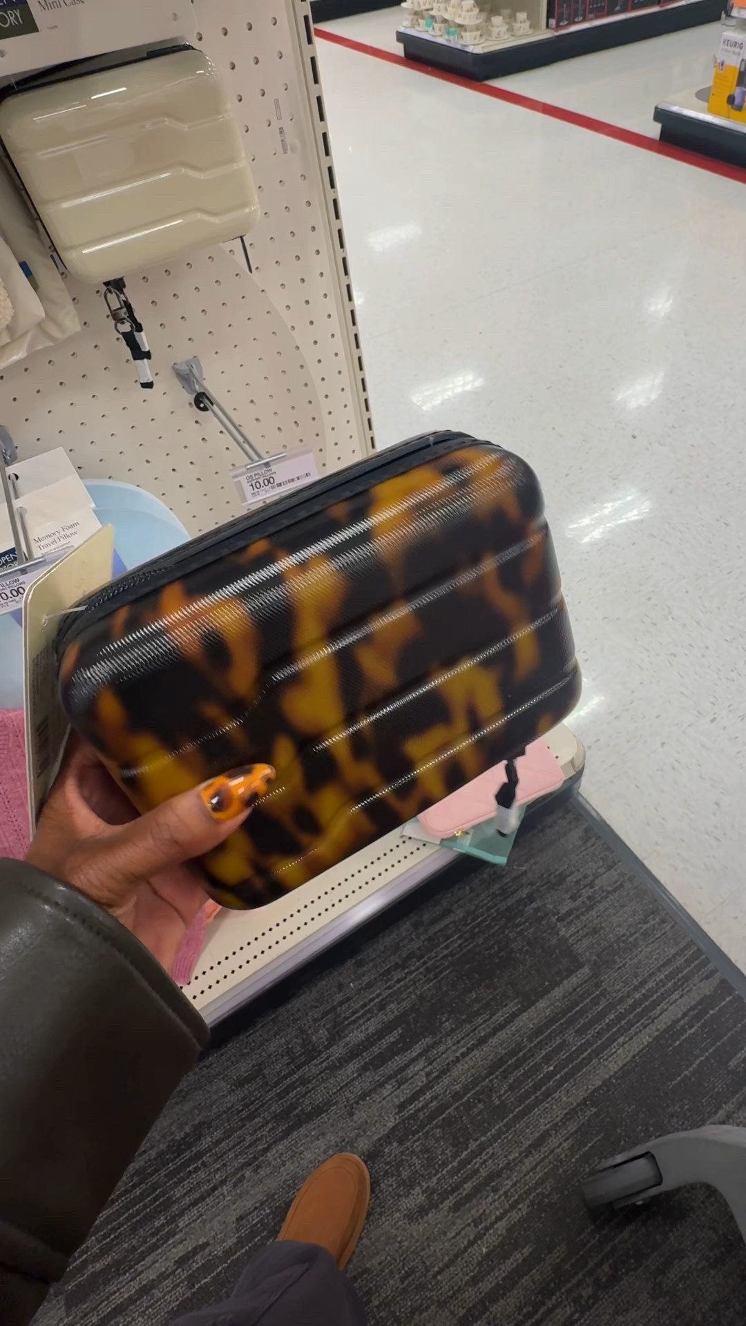 How cute is these travel cases. I picked up the Tortoise shell. Awesome for traveling and under $15 #travel 

#LTKTravel
