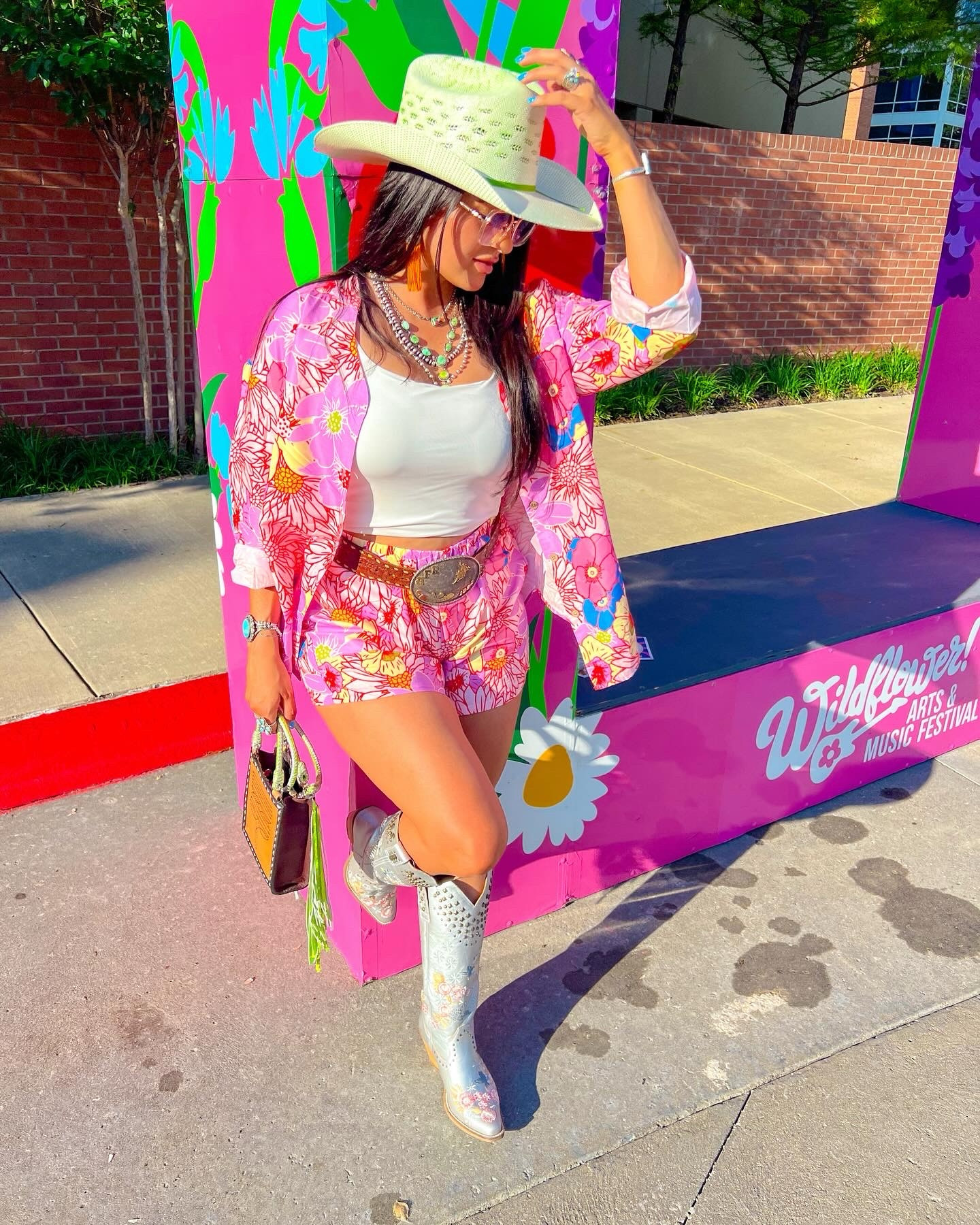 Country concert outfit. Cowgirl boots outfit. Festival outfit. Cowgirl outfit. Curvy girl outfit. Western boots. Cowgirl hat  

#LTKShoeCrush #LTKSaleAlert #LTKFindsUnder100