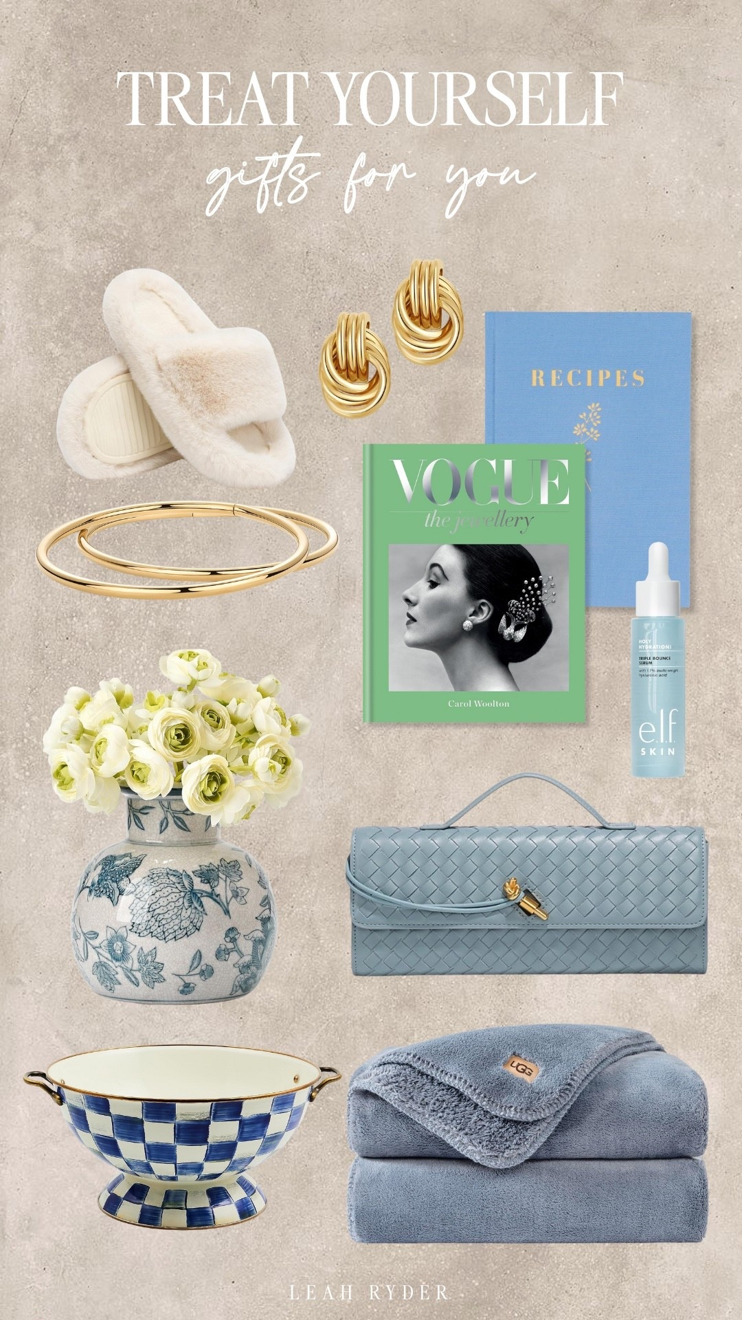 These treat-yourself gifts are perfect for indulging during the holiday season. A mix of cozy home decor, timeless accessories, and feel-good essentials designed to elevate everyday moments. Ideal for winter self-care, slow mornings, and refreshing your space after the holidays. Thoughtful splurges that feel special without being over the top.

#LTKselfcare #LTKGiftGuide #LTKHoliday