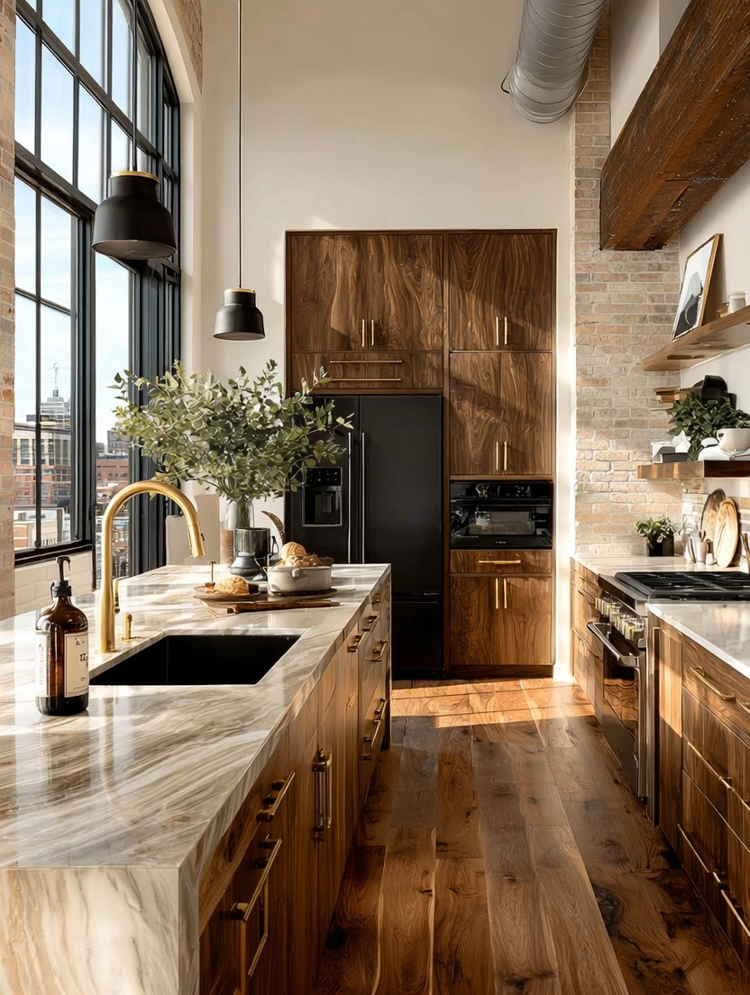 Did you notice the subtle detail that makes this kitchen feel custom and elevated?

It's not the cabinets.

It's not even the marble.

It's the gold.

One of the easiest ways to upgrade a kitchen without renovating is by replacing two small details: the faucet and the cabinet hardware.

That's it.

These simple changes can completely transform how a kitchen feels.

Gold hardware adds warmth where chrome often feels cold. It catches natural light beautifully throughout the day and creates that refined, designer-inspired look that instantly makes cabinetry feel more intentional and luxurious.

The same is true for a beautiful gold faucet.

It becomes a focal point without demanding attention. Elegant. Functional. Timeless.

In a kitchen filled with natural wood, stone, and organic materials, gold acts like jewelry for the room. It ties everything together while adding just the right amount of contrast and sophistication.

At Elegant & Driven, we're always looking for upgrades with maximum impact.

And this is one of our favorites.

Before replacing cabinets.
Before changing countertops.
Before starting a renovation.

Try upgrading the details first.

You may be surprised how different your kitchen feels.

✨ Gold faucet.
✨ Gold hardware.
✨ Instant elegance.

Sometimes the smallest details create the biggest transformation.

#KitchenDesign #GoldHardware #GoldFaucet #KitchenInspiration #LuxuryKitchen #HomeDecorIdeas #KitchenUpgrade #InteriorDesign #OrganicModern #ElegantAndDriven 

 #LTKHome