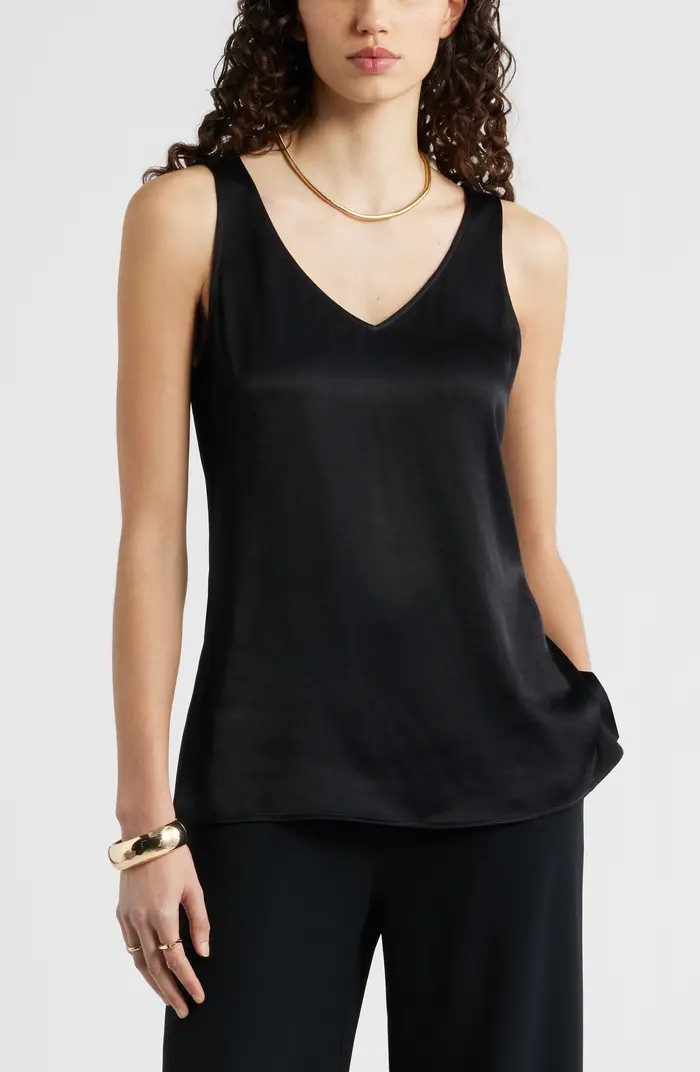 Nordstrom Satin Shell Top | Nordstrom | Nordstrom