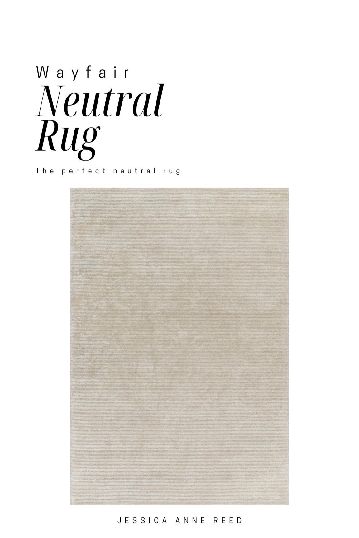 The perfect neutral rung + it’s on sale! 

Textured rug, living room rug, neutral rug, tan rug, beige rug, taupe rug 



#LTKHome #LTKStyleTip #LTKSaleAlert