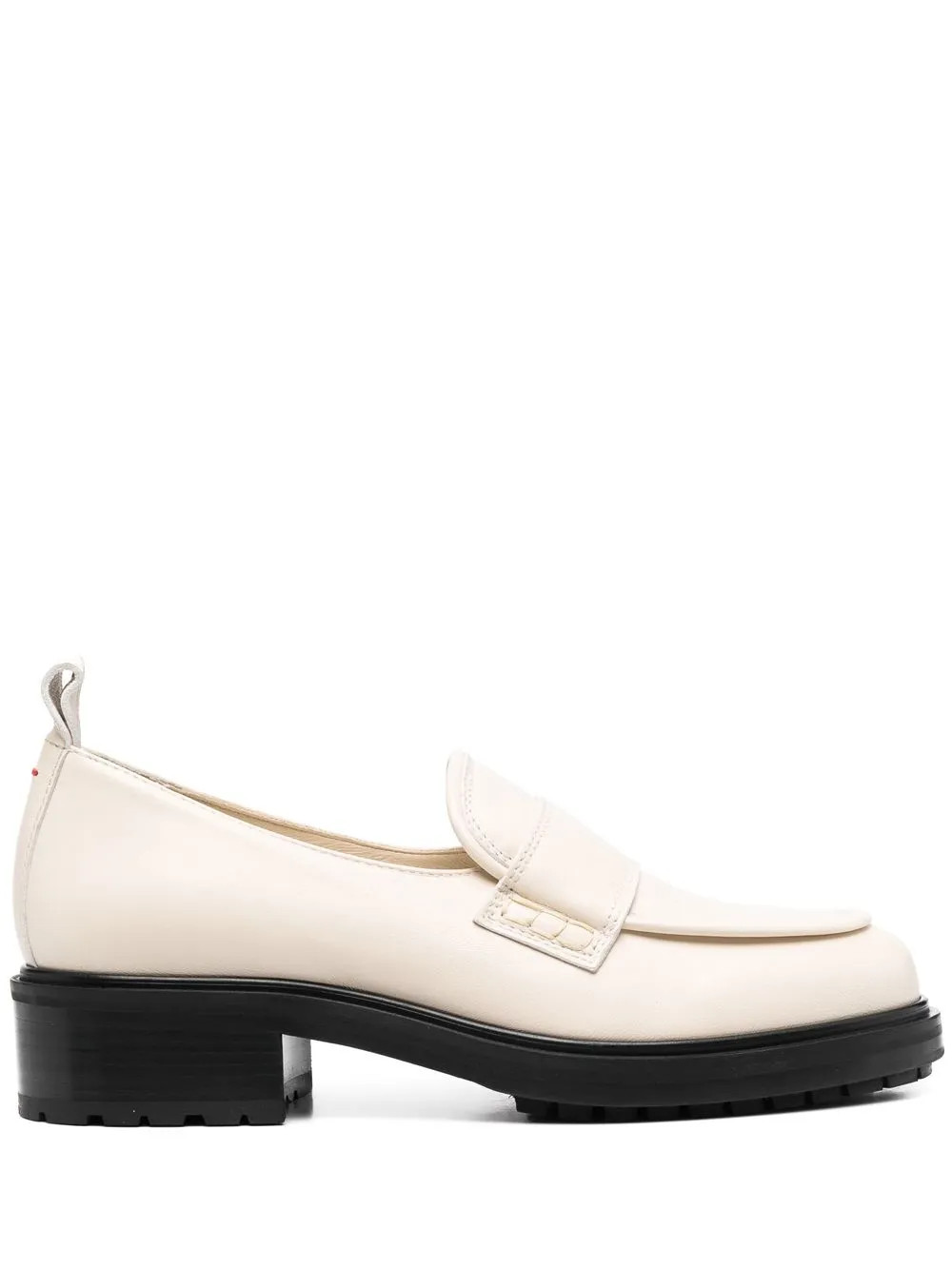 Aeyde Ruth Chunky Heeled Loafers - Farfetch | Farfetch Global