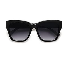 SOJOS Trendy Polarized Square Sunglasses Womens,Retro Oversized Women Thick Sun Glasses SJ2217 | Amazon (US)