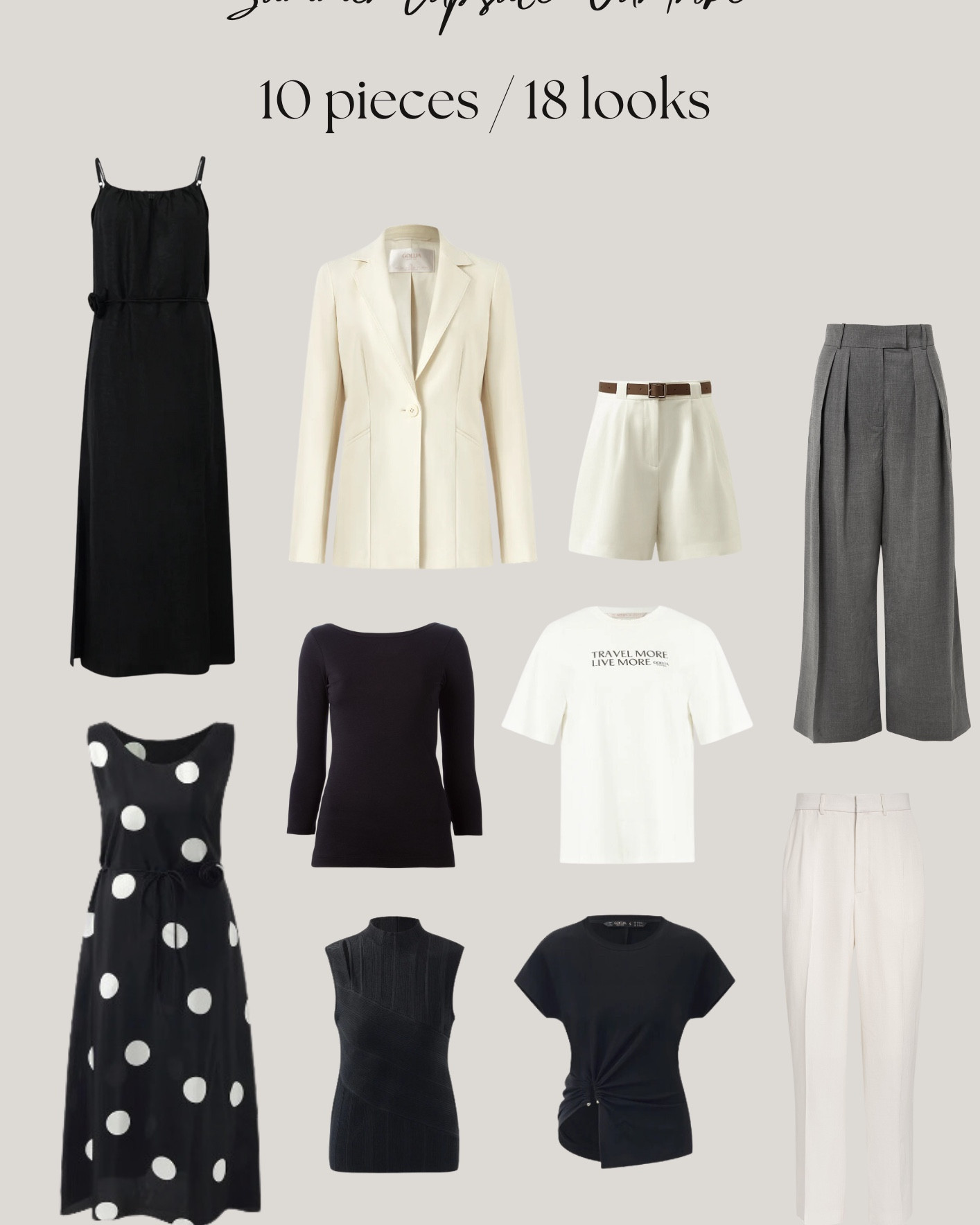 Summer Capsule Wardrobe | Hot Weather Outfits 

#LTKstyletip #LTKworkwear #LTKsummer