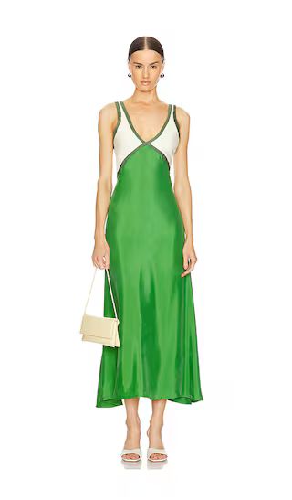 Naomi Dress in Bottle Green | Revolve Clothing (Global)