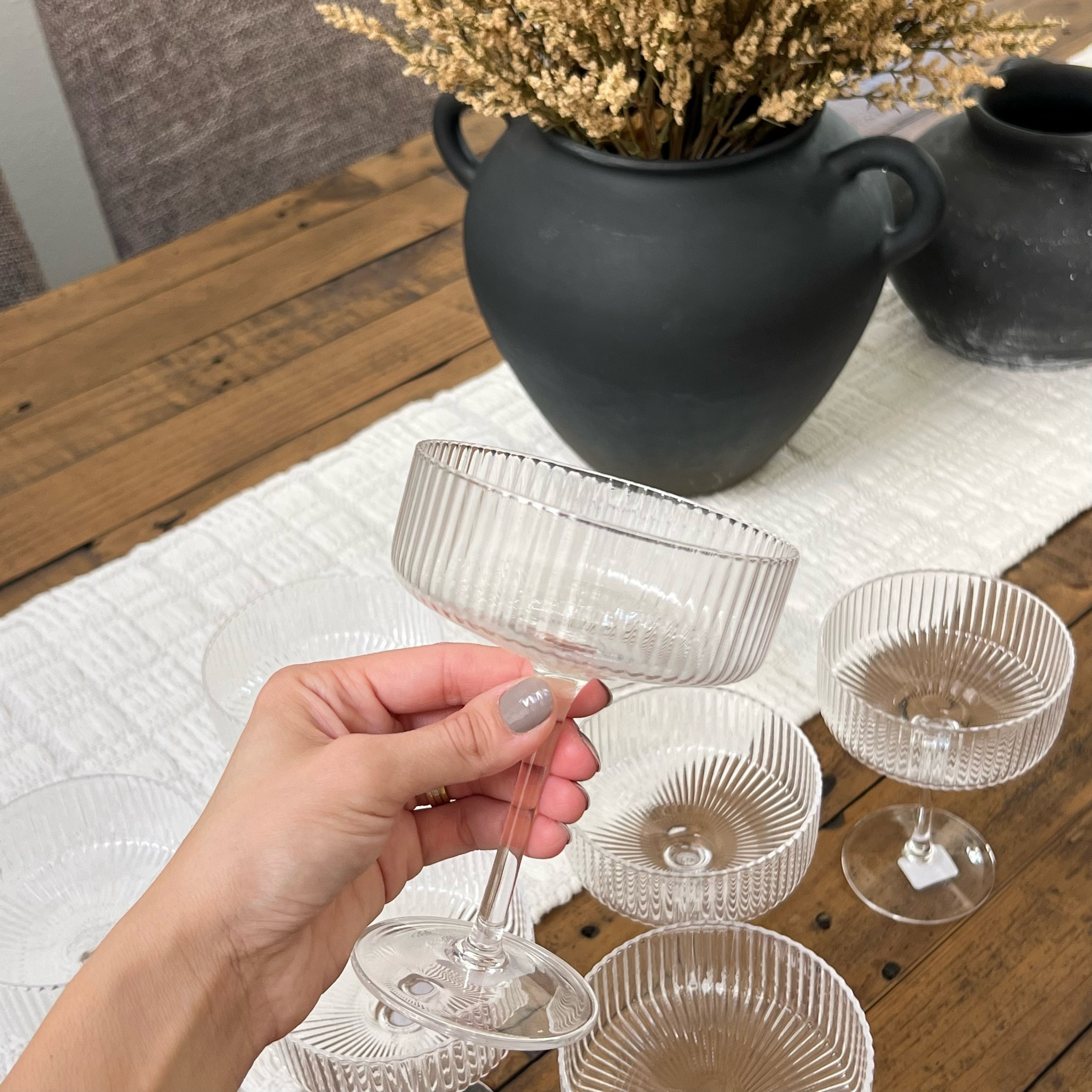 Coupe glasses, cocktail glasses, dining room essentials, dinnerware, tableware, gift guide, gifting


#LTKHoliday #LTKhome #LTKGiftGuide