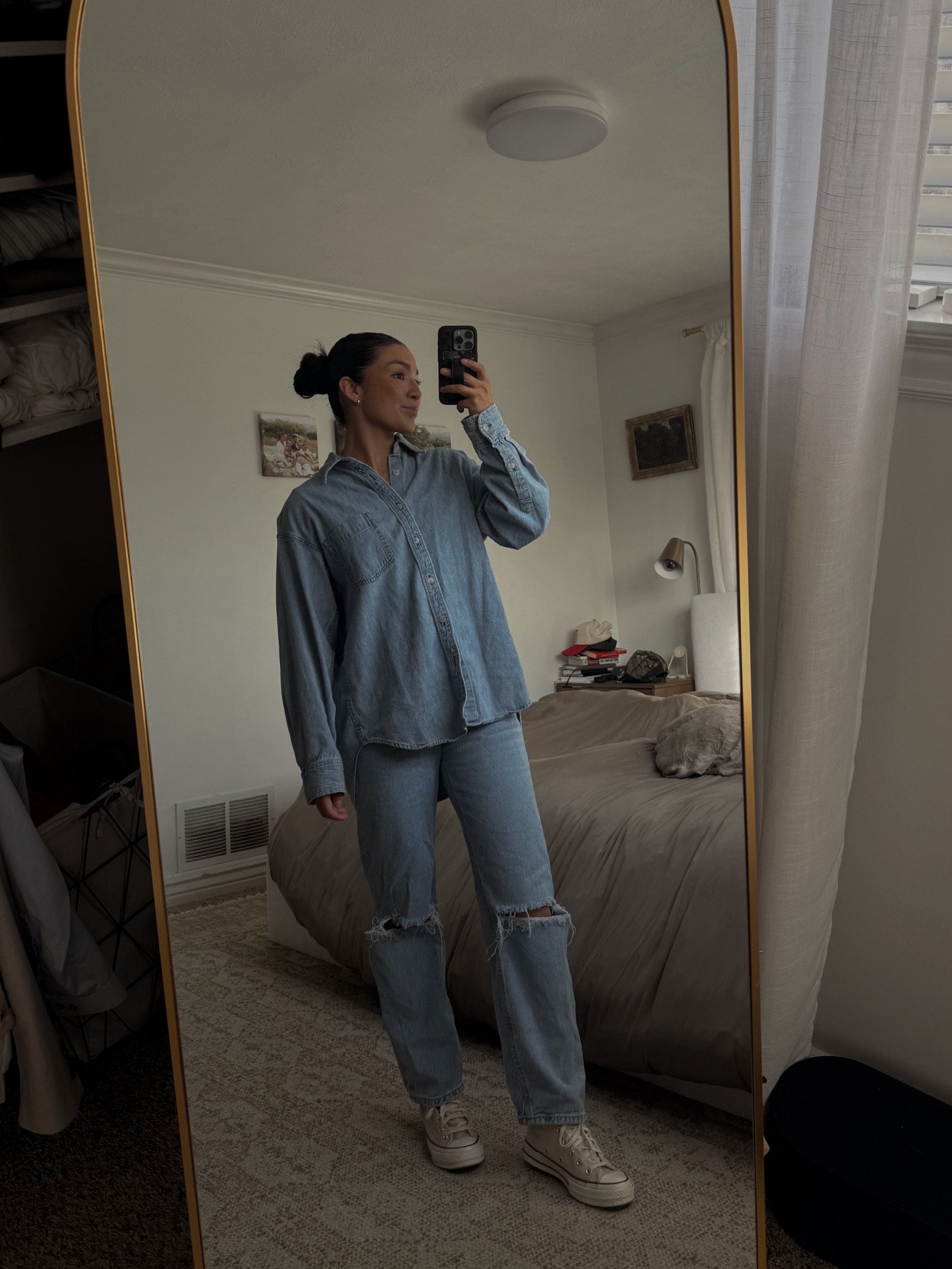 denim on denim will always be one of my favs 💙💙

#LTKFindsUnder100 #LTKStyleTip #LTKShoeCrush