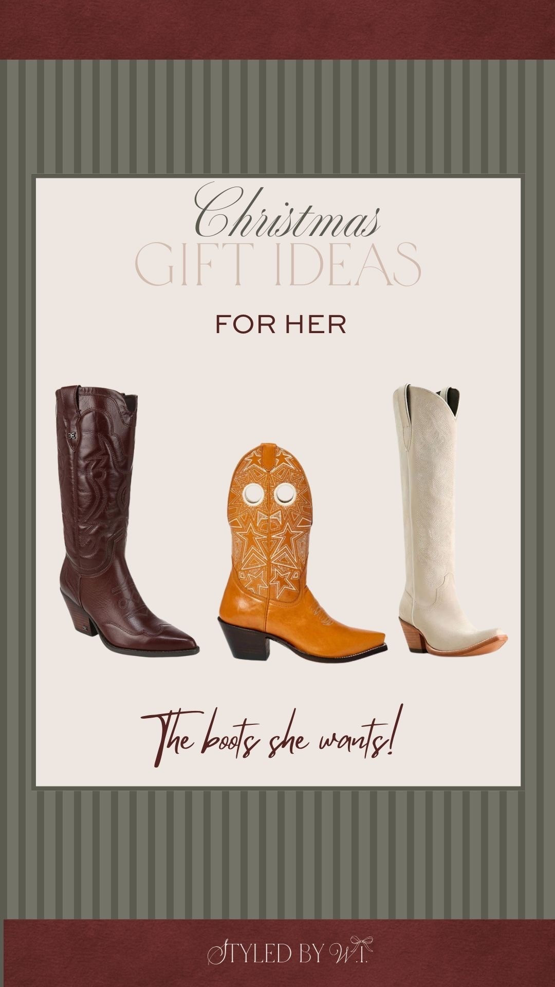 These are THE boots for the holiday season! 

#LTKSeasonal #LTKGiftGuide #LTKHoliday
