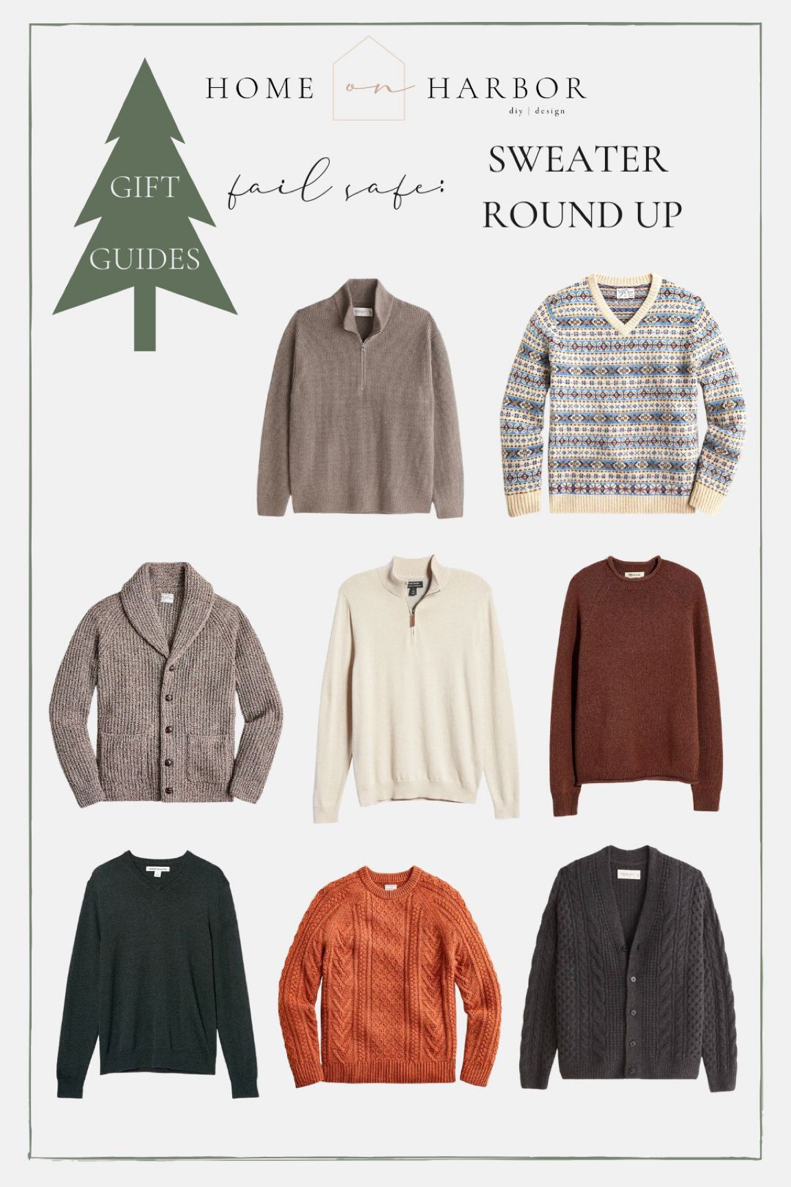 Gifts for the guys: sweater round up! 

#LTKmens #LTKSeasonal #LTKHoliday