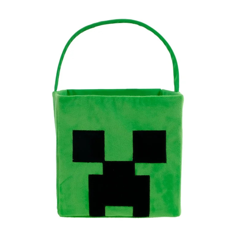 Minecraft Green Creeper Themed Easter Basket by Ruz | Walmart (US)