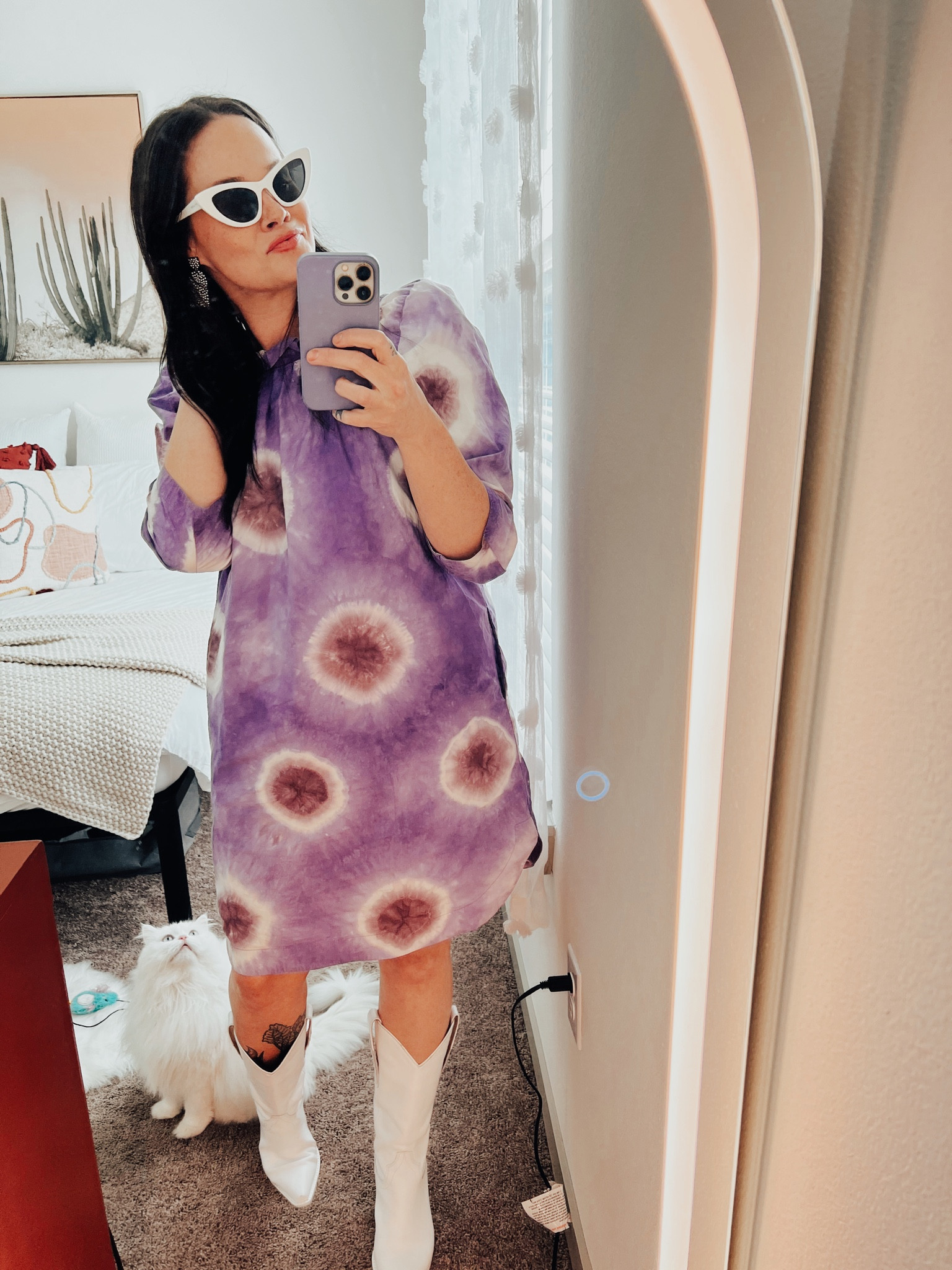 When I’m doubt, these boots and a fun dress never fail. Dress pictures is sold out from Sea NY. I’ve linked similar.

#LTKcurves #LTKGiftGuide #LTKstyletip