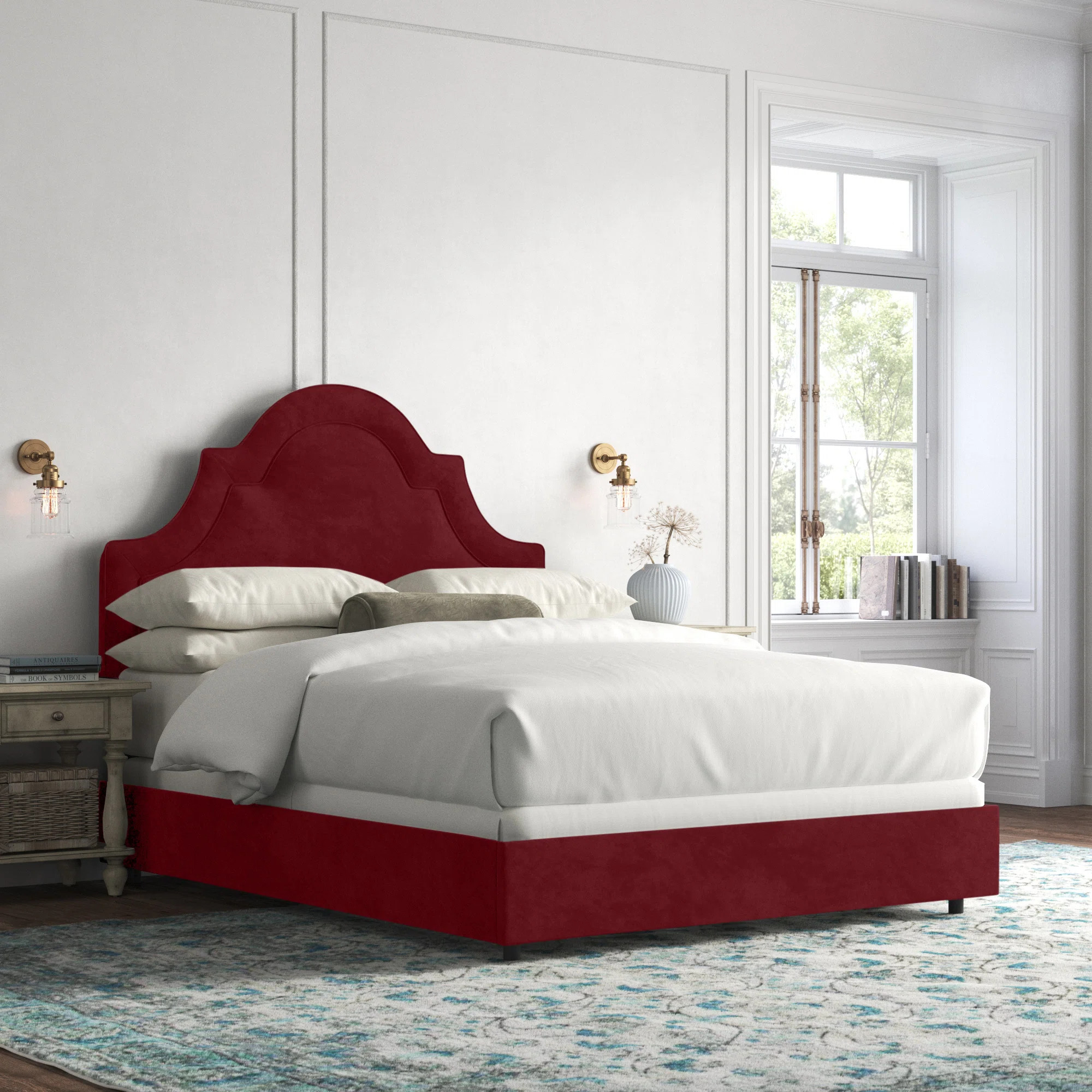 Melodie Upholstered Bed | Wayfair North America
