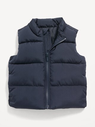 Unisex Water-Resistant Frost Free Puffer Vest for Baby | Old Navy (CA)