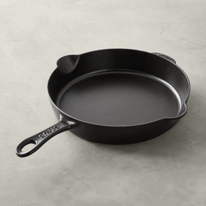 Staub Enameled Cast Iron Traditional Deep Skillet, 11" | Williams-Sonoma