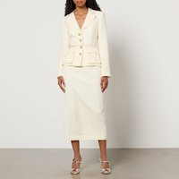 Self-Portrait Tailored Twill Midi Dress - UK 6 | Coggles (Global)