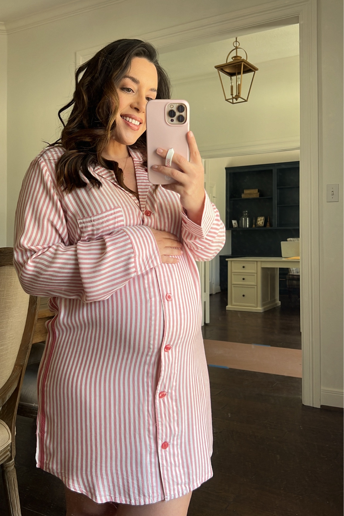 PJ Salvage pajamas on sale for 25% off this weekend only at red dress boutique! Pink striped dress & short set and a green print! All so soft and cozy pj’s!! I sized up 1 for the bump

#LTKbump #LTKfindsunder50 #LTKsalealert