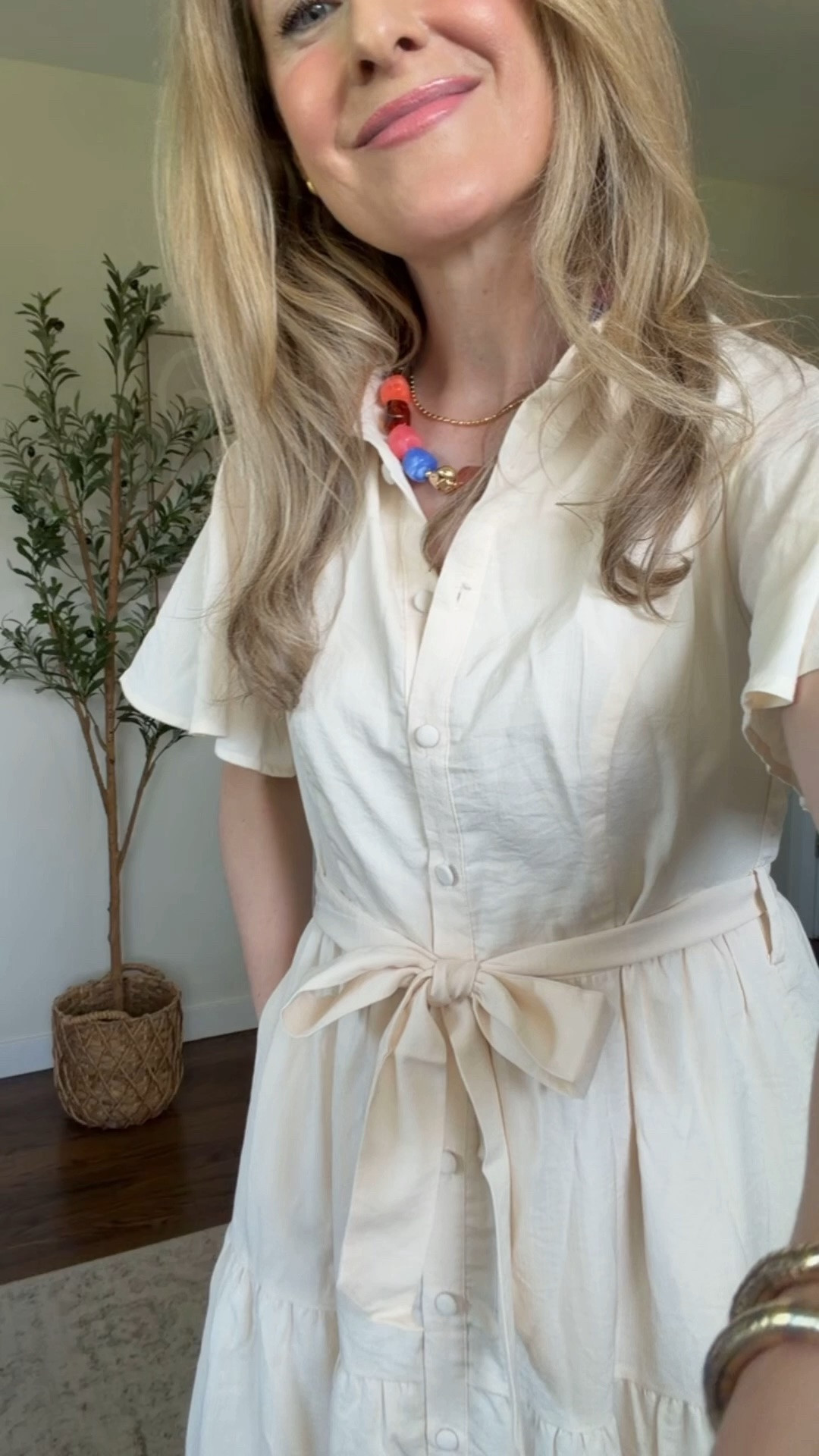 Amazon dress I love under $20, lined with pockets, functional buttons. I’m between a small and medium and grabbed this in the medium. #amazonfashion summer dress

#LTKOver40