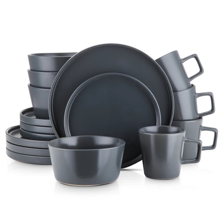 Thisbe Stoneware Dinnerware - Set of 16 | Wayfair North America
