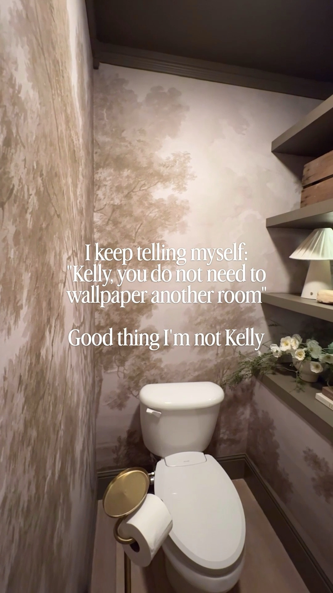 Powder bathroom details 🤎

#LTKHome