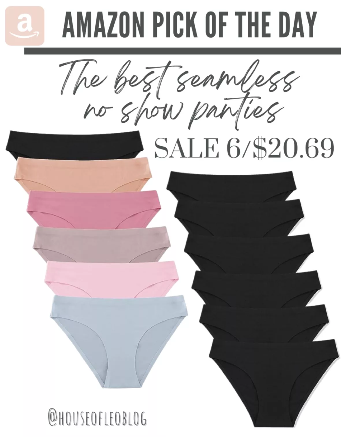 FINETOO 5 Pack Women's Seamless Hipster Underwear No Show Panties  Invisibles XS