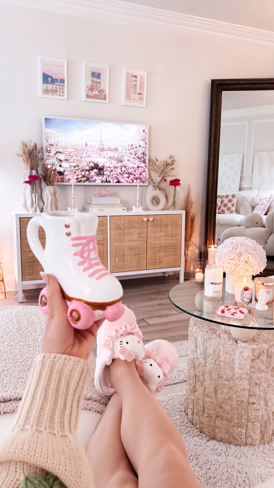 spring home decor makeover 🌸🌿✨ just gave my space a little seasonal spring glow-up!
added soft pink accents, floral decor, and light textures to make it feel fresh, cozy, and feminine. just moved a few things around, brought in a couple affordable finds, and now it feels like a whole new vibe 🩰🎀💗 

#LTKHome #LTKSeasonal