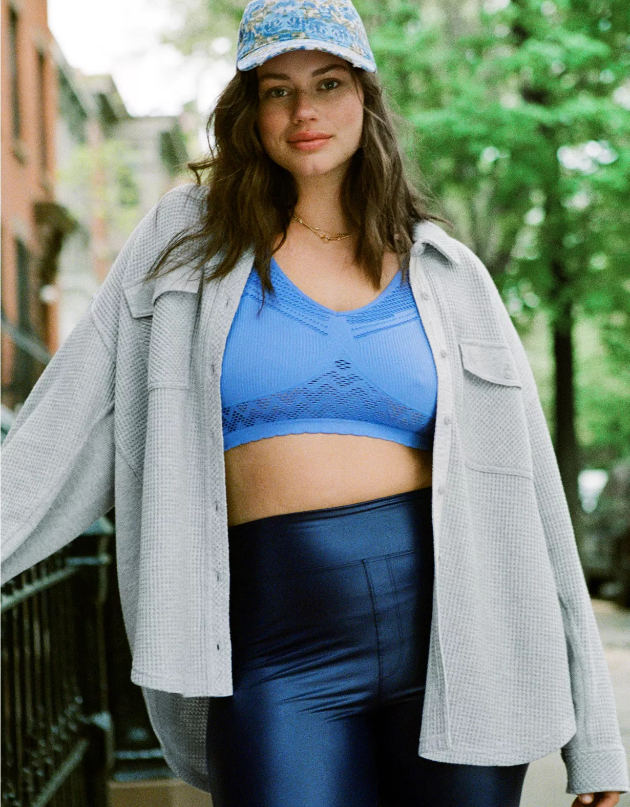 Aerie LumberJane Waffle Shirt | Aerie