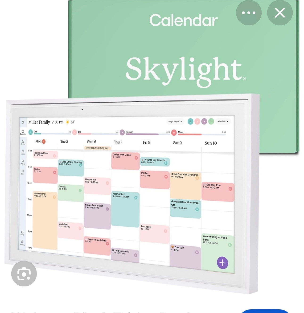 The calendar that finally got our whole family on the same page — literally. Skylight is a game changer! 

#LTKCyberWeek #LTKHoliday #LTKGiftGuide