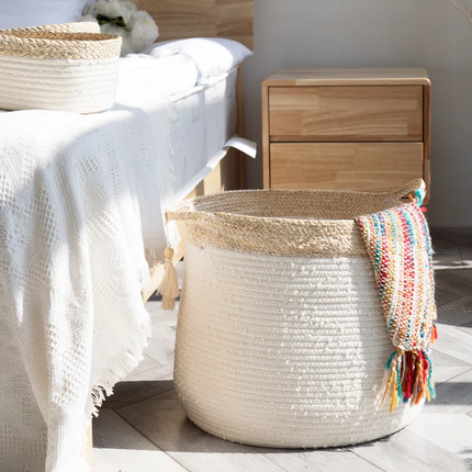 Dovecove Rope Basket Woven Storage Basket