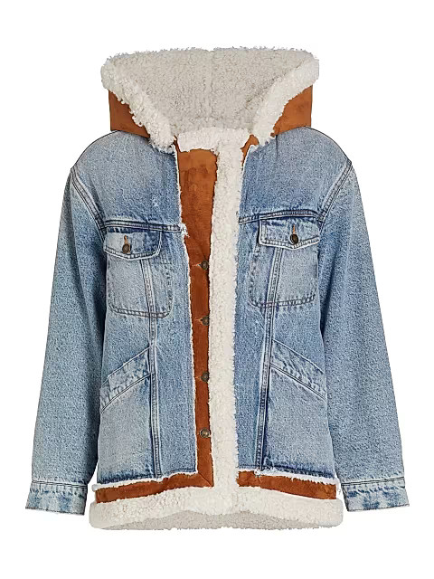Magnolia Cozy Sherpa Denim Jacket | Saks Fifth Avenue